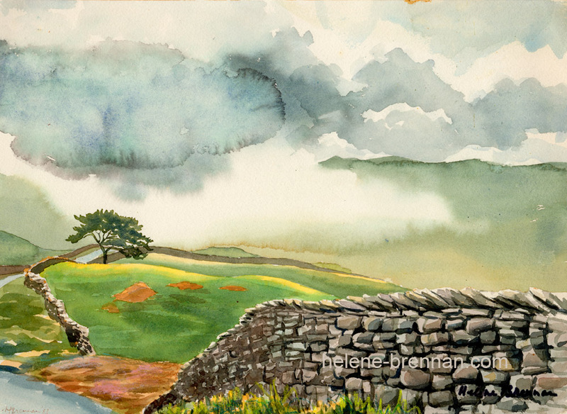 Cumbria Landscape Watercolour