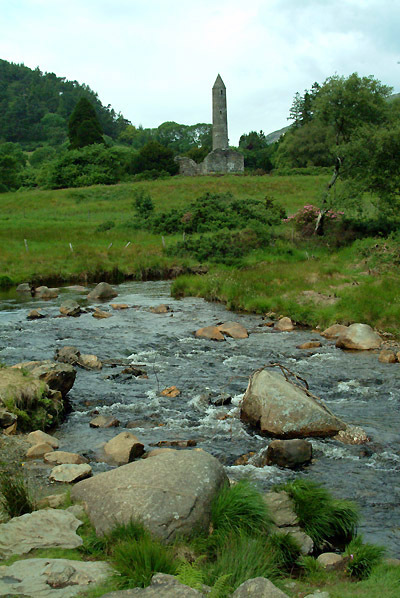 St. Kevins Tower Glendalough 089 Limited edition photo print