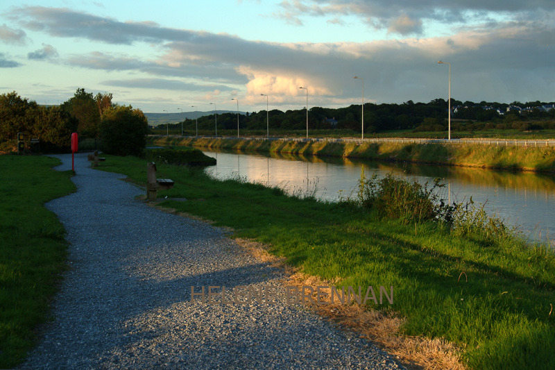 Evening Shadows on Tralee Ship Canal Photo