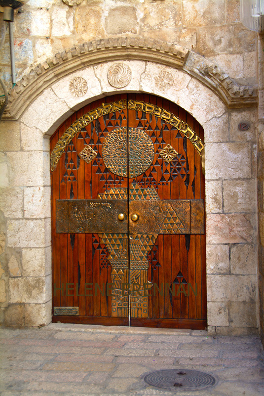 Jerusalem Door 2 Photo