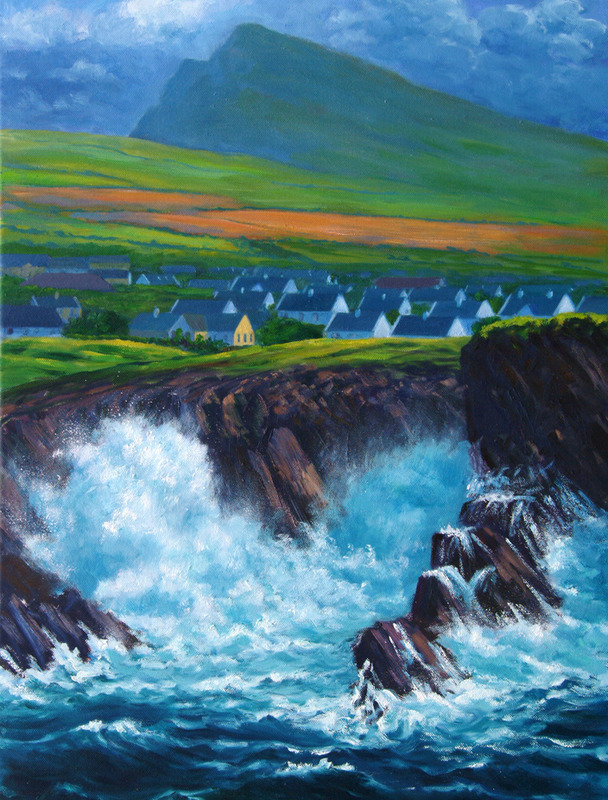 Ferriter's Cove 1 Oil on Canvas