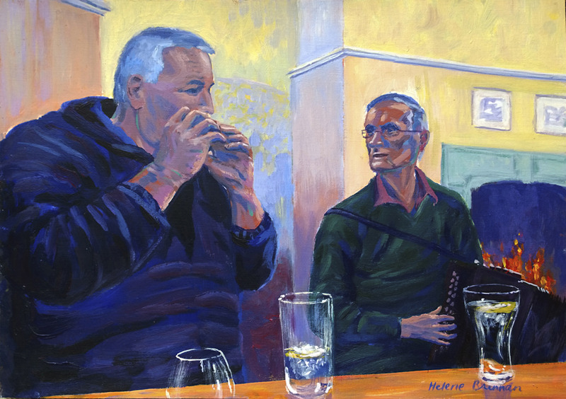 Two North Kerry Musicians Limited edition giclée print (10)