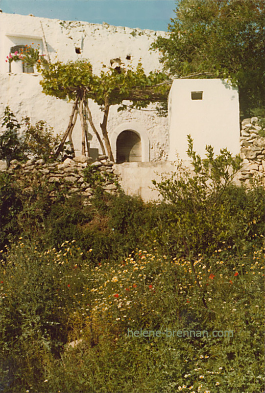 Traditional House, Crete. Scanned photo print