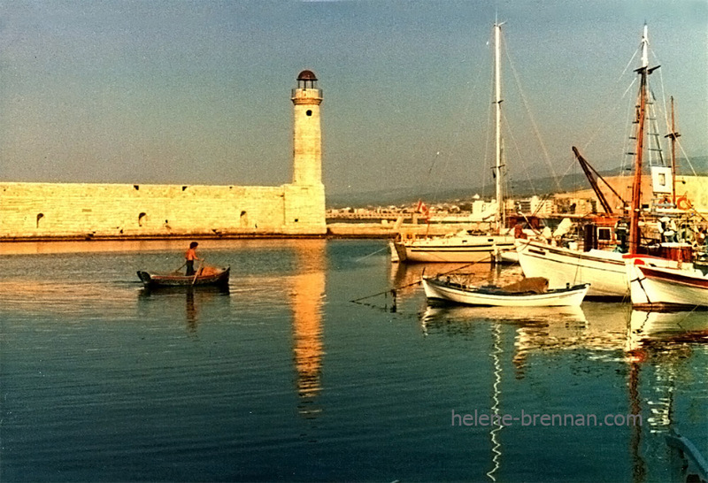 Rethymnon Lighthouse and harbour 2 Photo