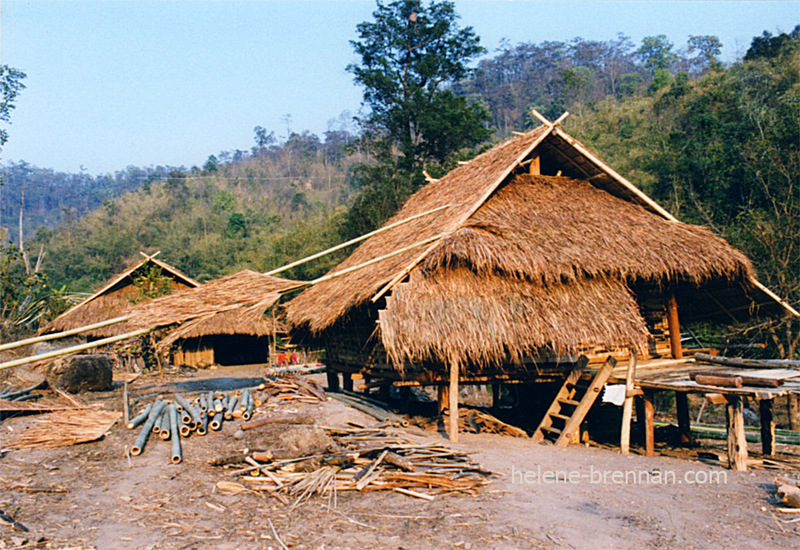 Akha Hill Tribe House, Northern Thailand 23 Photo