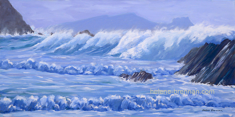 Stormy Waves Oil on Canvas