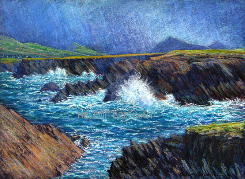 Cuas na nEighe 1 Oil pastel