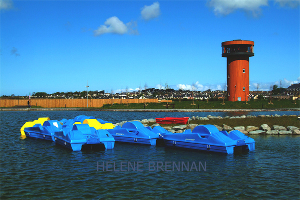 Viewing Tower and Boating Lake Photo