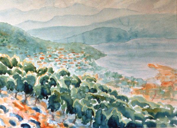South Turkey 3 Watercolour