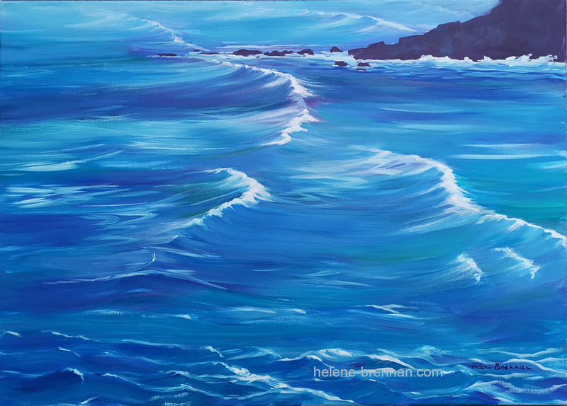 Flowing Tide, Feothanach Painting: Oil painting on canvas