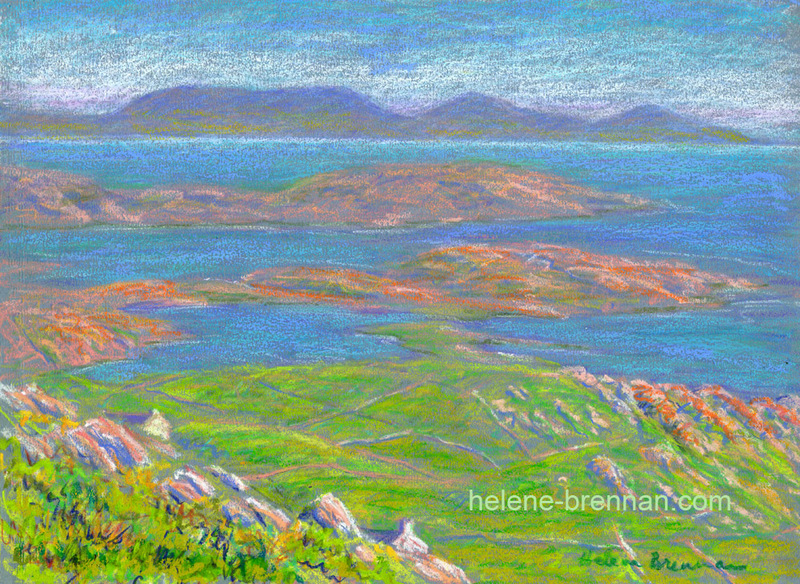 South Kerry Landscape 5 Painting:: Oil Pastel