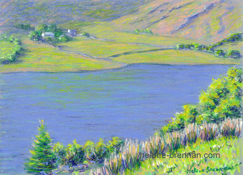 South Kerry Landscape 9 Painting:: Oil Pastel