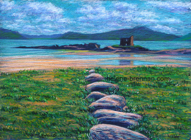 McCarthy's Castle 2 Painting:: Oil Pastel