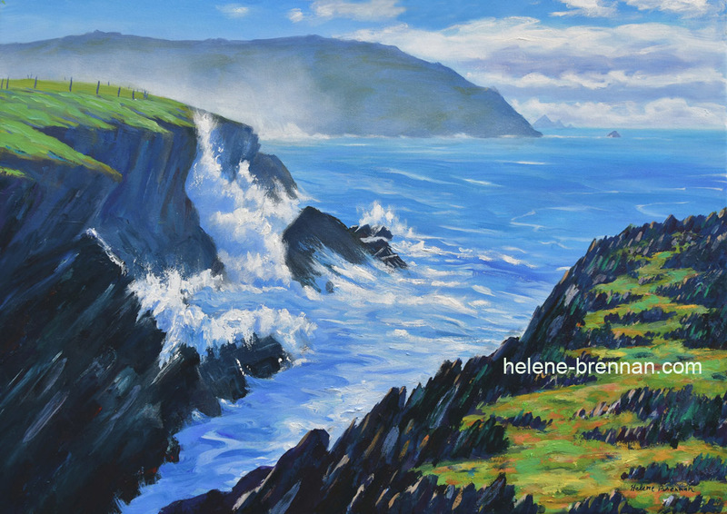 Clogher Walk 3839 Painting: Oil painting on canvas