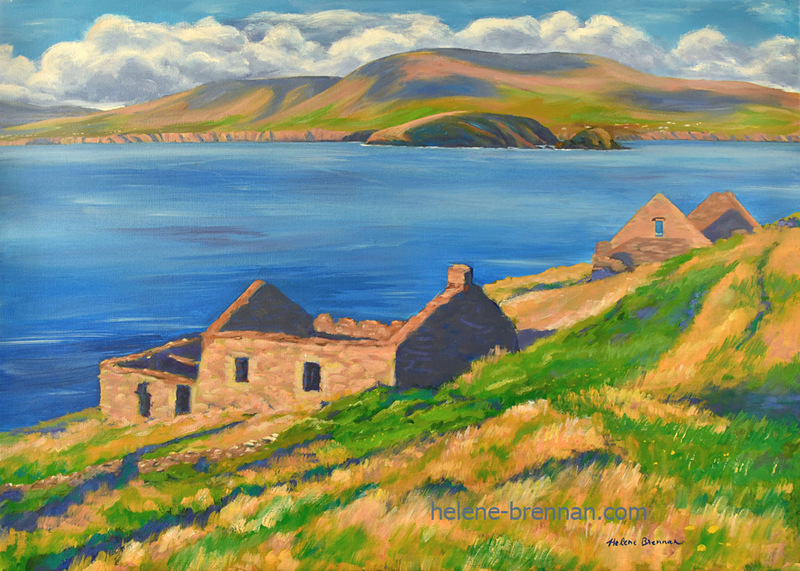 Great Blasket Island 3830 Painting: Oil Painting