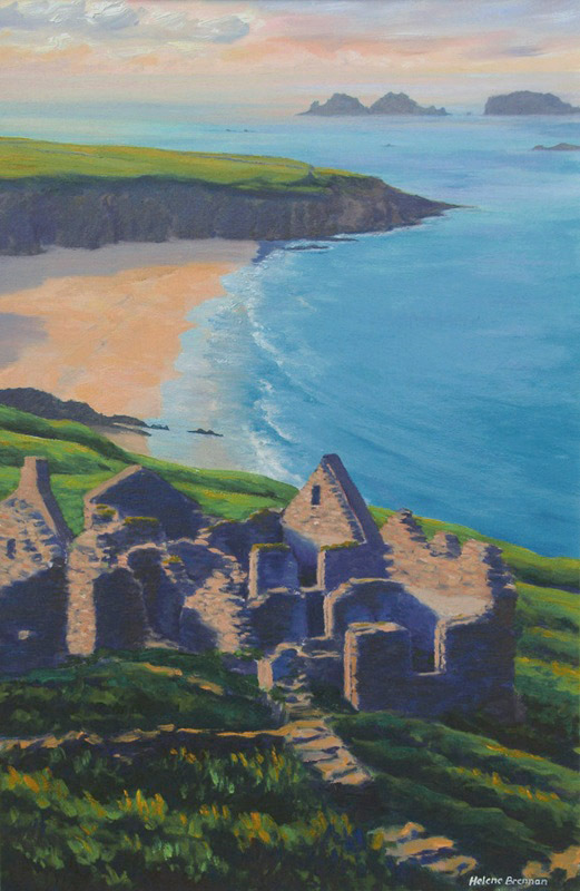 Great Blasket Evening Oil on Canvas