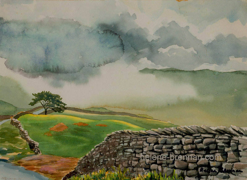 Cumbria Landscape Watercolour