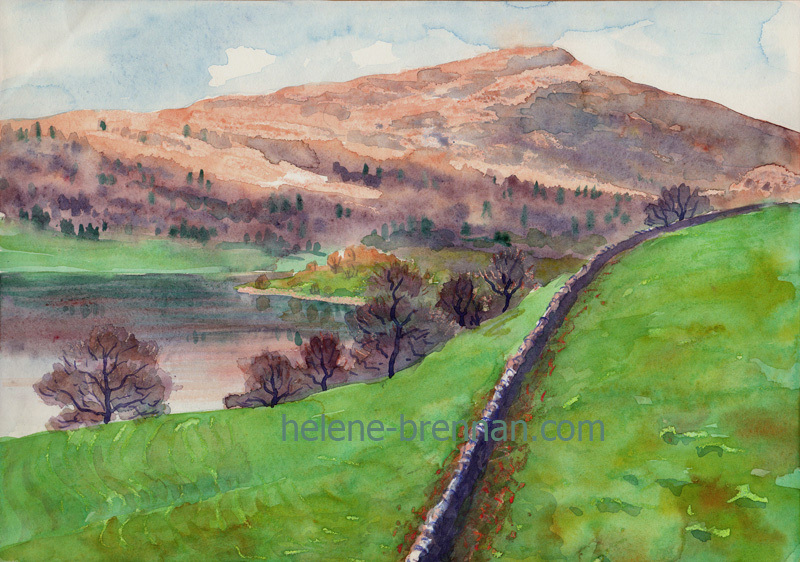 Lake Windermere 2 Watercolour