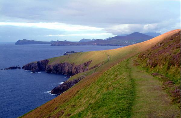 On Gt Blasket Island With View of Mainland 99 Photo