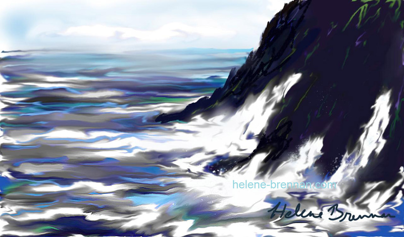 Digital Ocean 2 Limited edition print