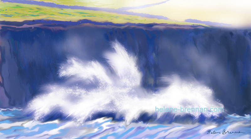Digital Ocean 8 Limited edition print