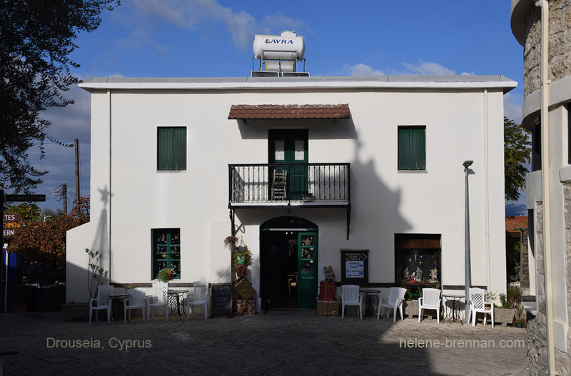 Cafe in Drouseia Village 0226 Photo