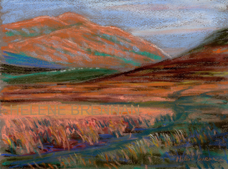 Croagh Patrick in Winter Colours Limited edition print