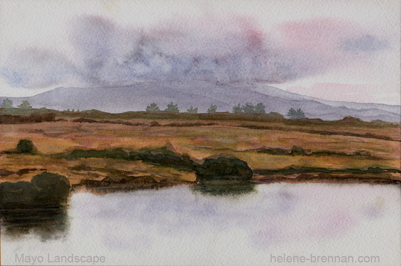 Mayo Landscape Watercolour