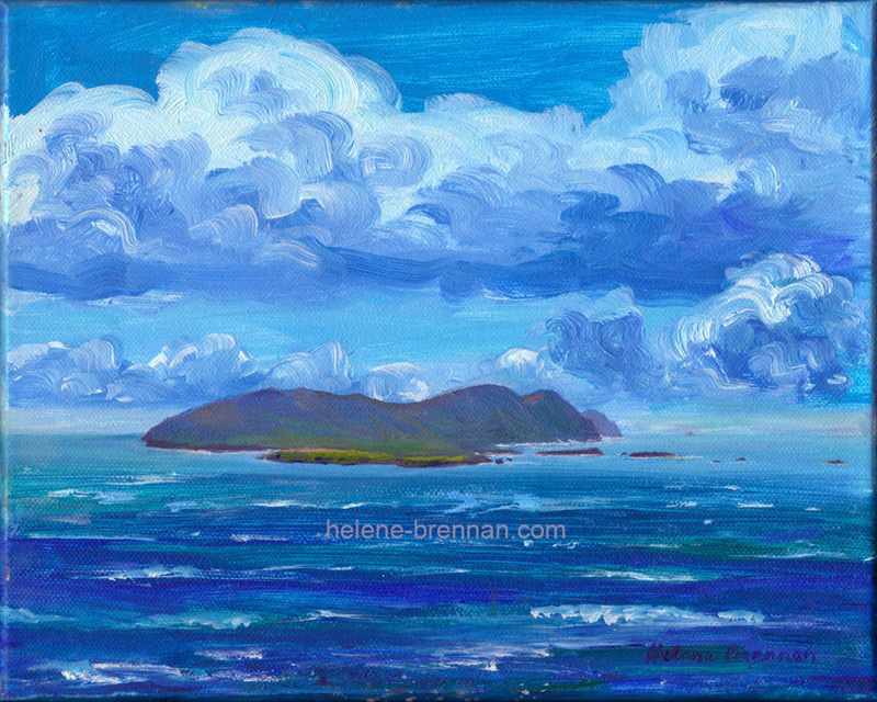 Great Blasket Island 003 Oil on Canvas