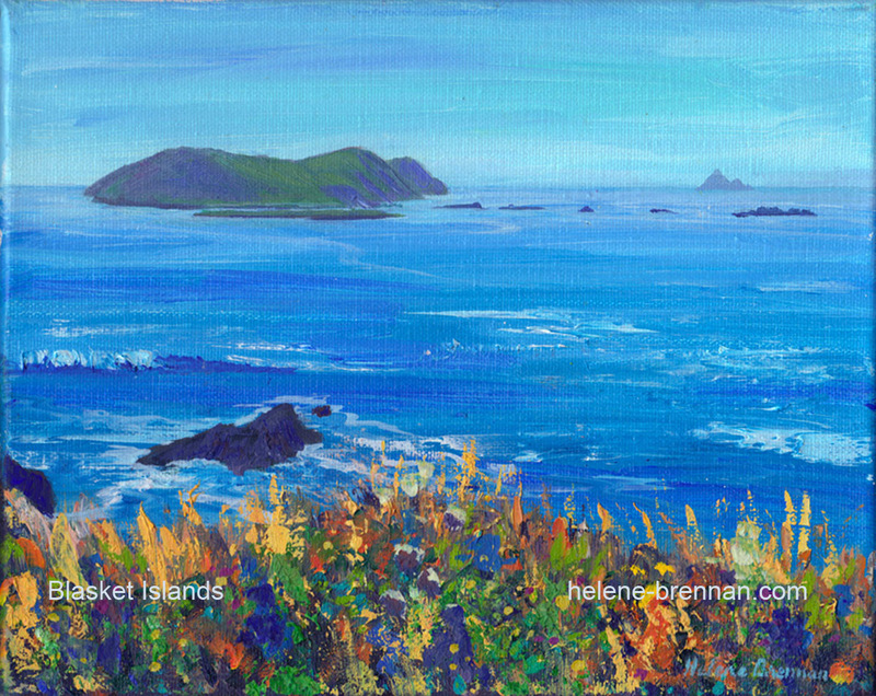 Blasket Islands 005 Oil on Canvas