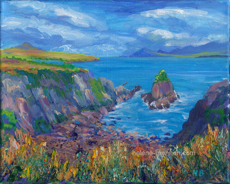 Dún an Óir Oil on Canvas