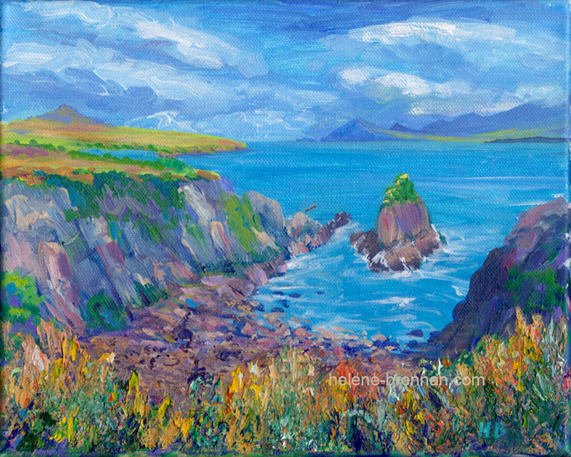 Dún an Óir Oil on Canvas