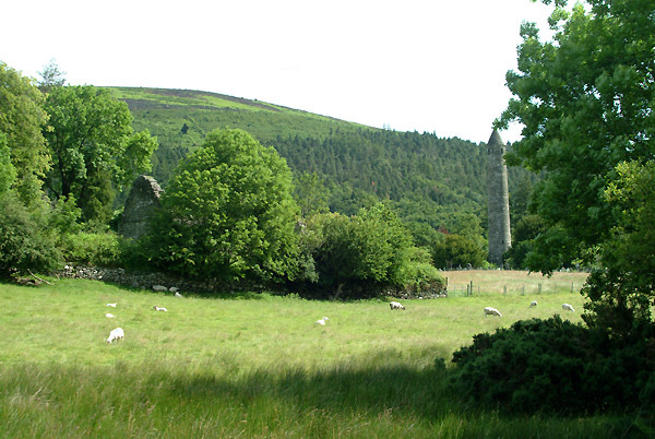 St Kevins Tower Glendalough 022 Limited edition photo print