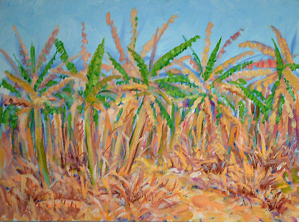 Banana Trees 2 Acrylic