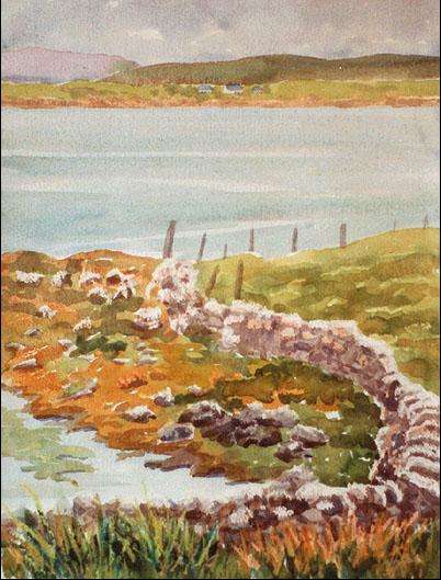 Outer Hebrides 1 Watercolour