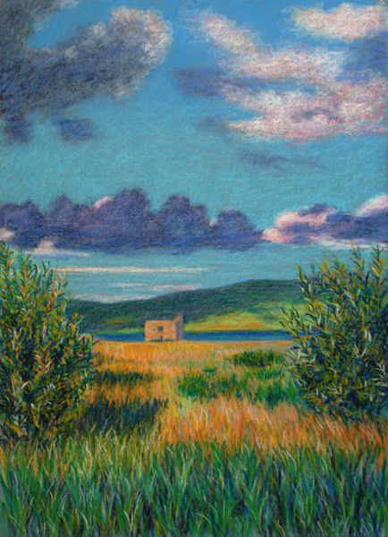 McCarthy's Castle Painting:: Oil Pastel