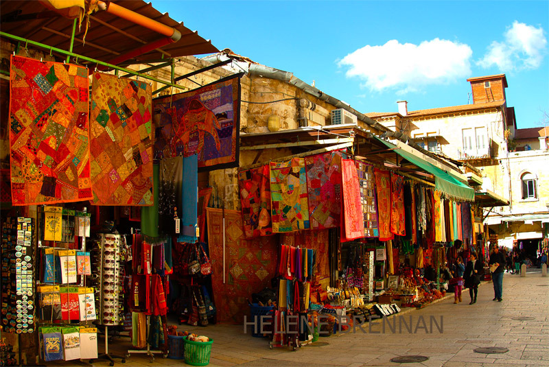 Market Stall in Jerusalem Photo