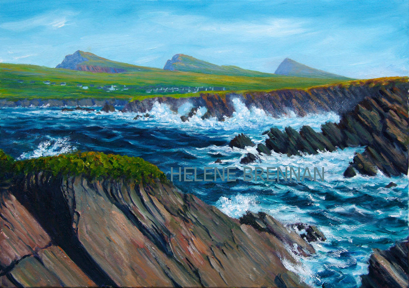 Ferriter's Cove 2 Oil on Canvas