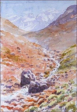 high atlas 4 Watercolour