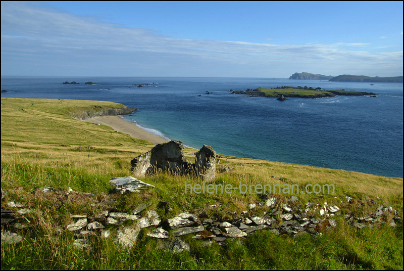 Blasket Ruin and Beach  119 Photo