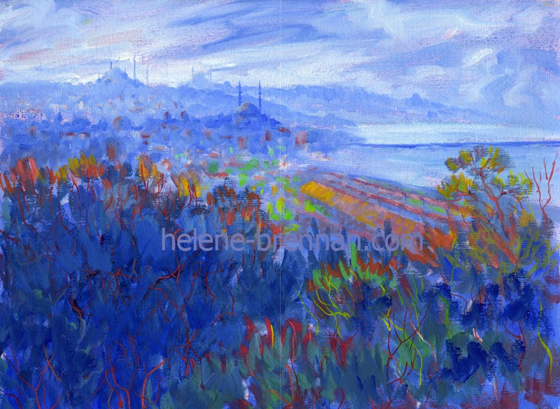 Istanbul 2 Painting: Oil Painting