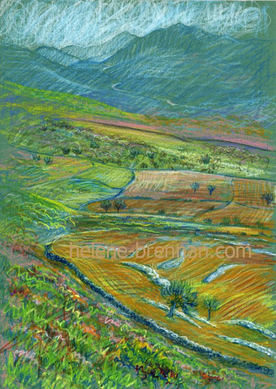 South Turkey Landscape 2 Limited edition giclee print (30)