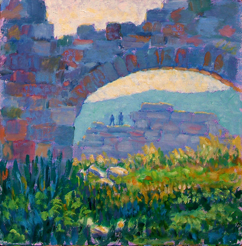 Ruins at Patara Painting: Oil Painting