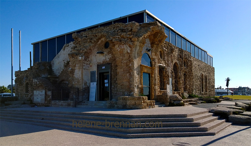 Old Buildings with modern addition, Jaffa 5814 Photo