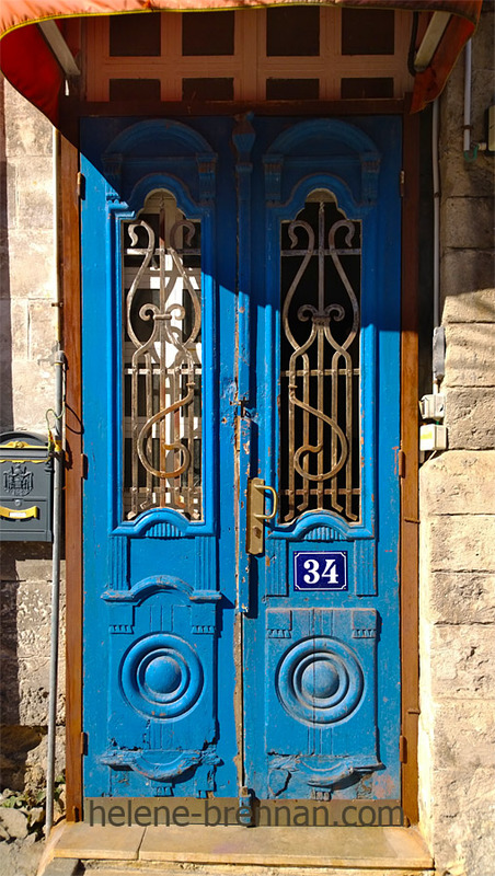 Door on old building Jaffa 3817 Photo