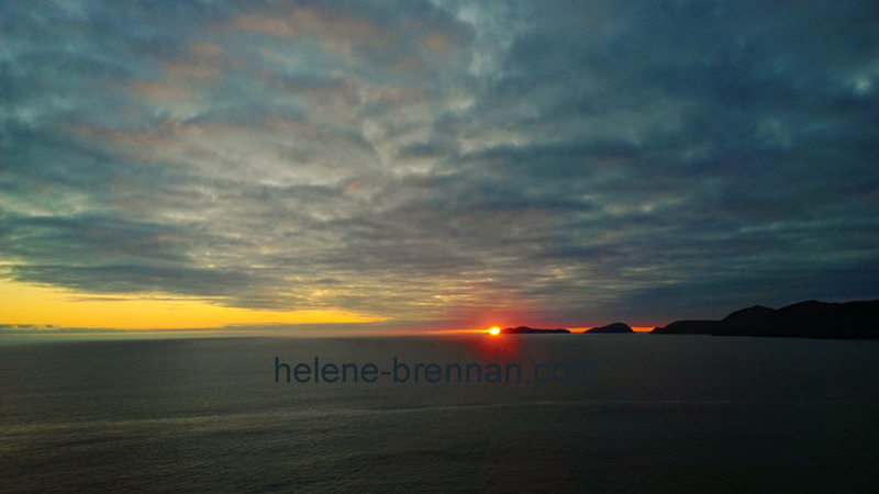 Sunset over Blasket Islands Photo