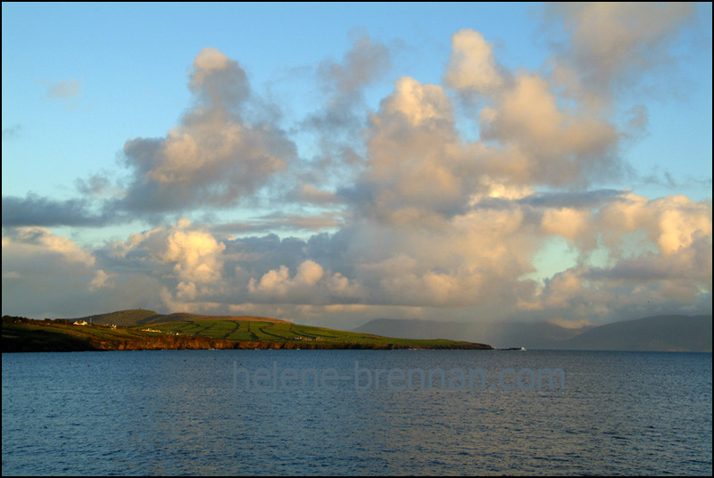 View from Ventry Beach on a Winter's Evening Photo