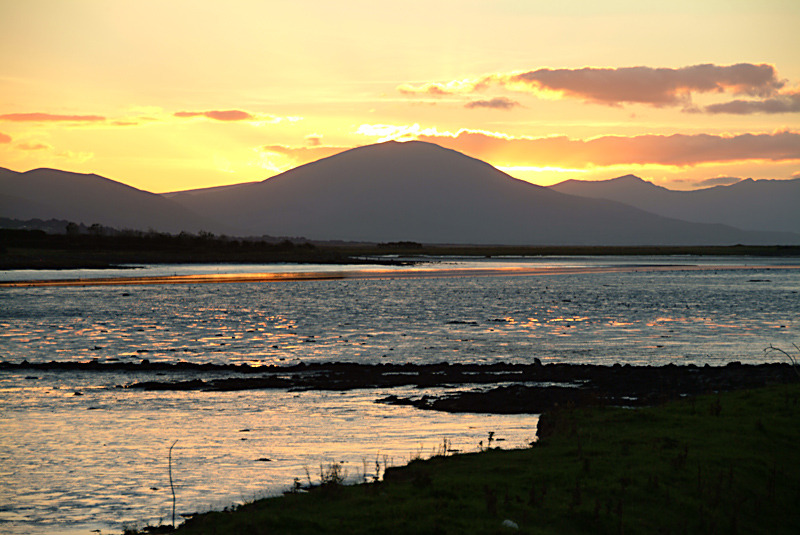 Tralee Bay in the Sunset Photo