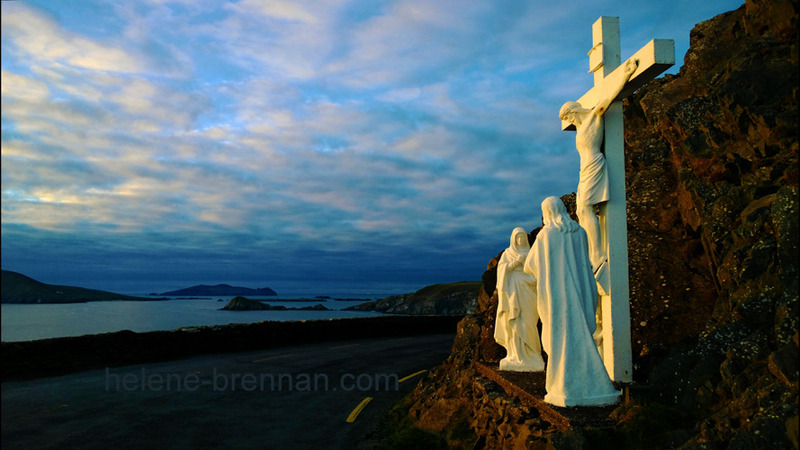 Slea Head - Religious Statues Photo