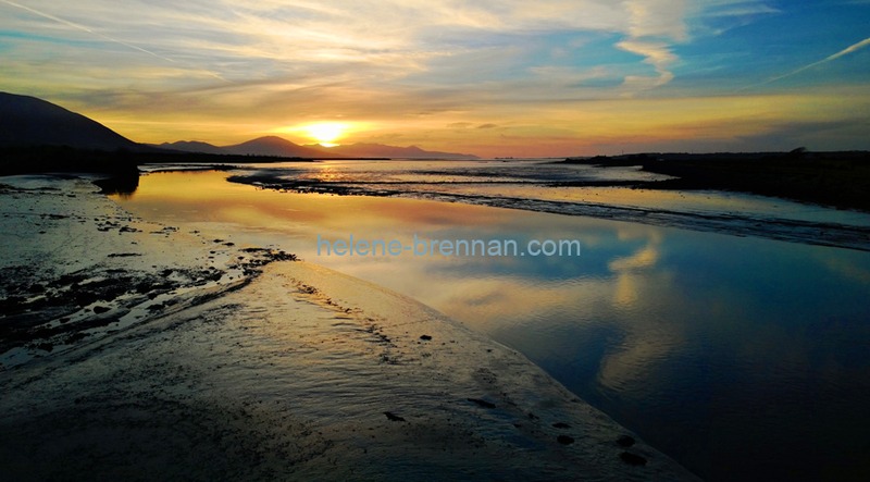 Tralee Bay under the Setting Sun Photo